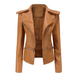 Chaqueta Campera Cuero Loof dobladillo desmontable