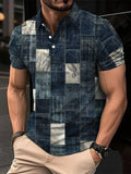 Camisa Polo.  Camisas estampadas a cuadros.