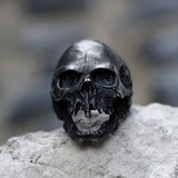 Anillo Calavera Vintage Acero 316L - Estilo Biker