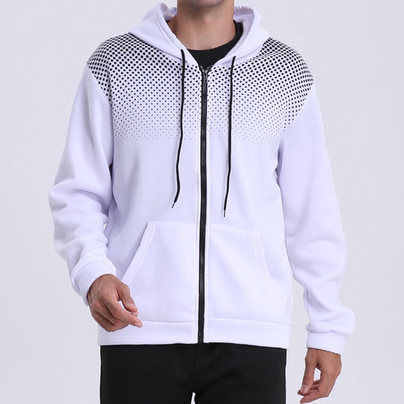 Campera bicolor deportiva unisex Hombre