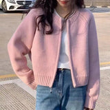 Cardigan Otoño Invierno Varios Colores Talle Unico