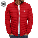 Campera Hombre Plumas Abrigada Casual Invierno