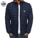 Campera Hombre Plumas Abrigada Casual Invierno