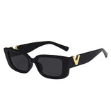 (85% off) Gafas de sol rectangulares retro para mujer - Solo 50 promo