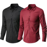 Camisa Ajustada Hombre Varios Colores