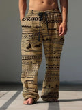 Pantalones Ligeros Playa Estampados Hombre