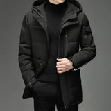 Campera parka de Pluma Hombre