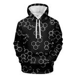 Hoodies Estampadas Ciencia Matematica Unisex