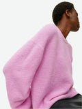 Suéter Oversize - Cuello Redondo y Mangas Farol