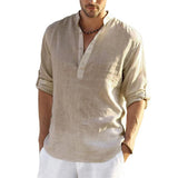 CAMISA LINO ALGODON CASUAL  (58% OFF !! - SÓLO 50 POR HOY)