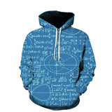 Hoodies Estampadas Ciencia Matematica Unisex