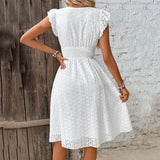 Vestido de Encaje Primavera Verano