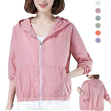 Campera Liviana Mujer Anti-UV Protección Solar Secado Rápido