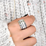 Anillo I Am Enough - Mensaje Motivacional para Mujer