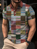 Camisa Polo.  Camisas estampadas a cuadros.
