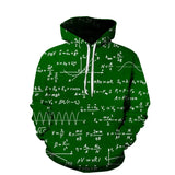 Hoodies Estampadas Ciencia Matematica Unisex
