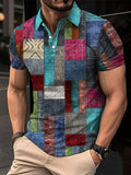 Camisa Polo.  Camisas estampadas a cuadros.