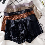Pack de 3 Boxers tipo seda varios colores Hombre