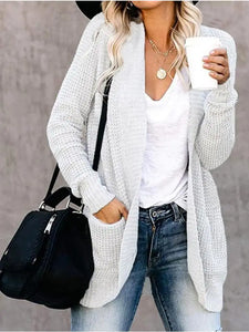 Cardigan Tejido Largo Varios Colores