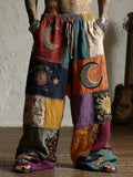 Pantalones Ligeros Playa Estampados Hombre