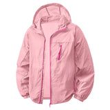 Campera Hombre UPF50+ Rompeviento con Capucha Verano