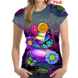 Remeras con estampados de mariposas