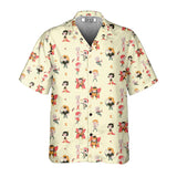 Camisa Unisex Hombre Estampado Flores Cartoons Anime Peliculas