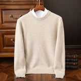 Sueter Cachemira Cuello Redondo Varios Colores