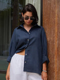Camisa Blusa Larga Varios Colores