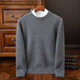 Sueter Cachemira Cuello Redondo Varios Colores