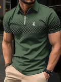 Camiseta Chomba con cierre Polo Hombre