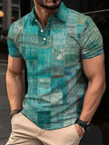 Camisa Polo.  Camisas estampadas a cuadros.