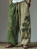 Pantalones Ligeros Playa Estampados Hombre