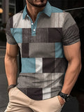 Camisa Polo.  Camisas estampadas a cuadros.