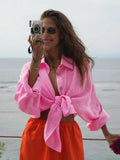 Camisa Blusa Larga Varios Colores