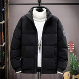 Campera Inflada Hombre Abrigada Impermeable Estilo Bomber