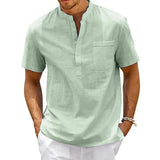 CAMISA LINO ALGODON CASUAL  (59% OFF !! - SÓLO 50 POR HOY)