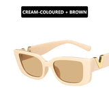 (85% off) Gafas de sol rectangulares retro para mujer - Solo 50 promo