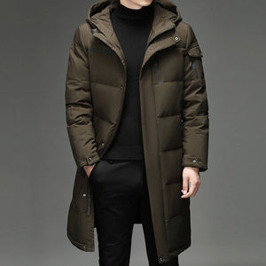 Campera parka de Pluma Hombre