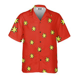 Camisa Unisex Hombre Estampado Flores Cartoons Anime Peliculas
