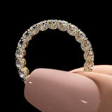 Anillo Rueda de Cristal Zircon - Lujo Minimalista