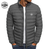 Campera Hombre Plumas Abrigada Casual Invierno