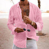 Camisa Blusa Fina Algodon Primavera Verano Unisex Hombre