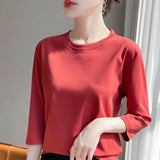Camisetas manga larga en 15 colores