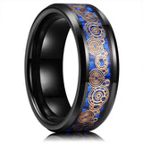 Anillo Dragon Celta - 21 Colores Acero Inoxidable