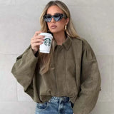 Chaqueta Faux Gamuza