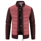 Cárdigan de lana para invierno. Chaqueta para hombre.