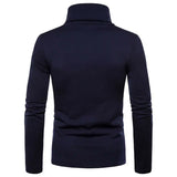 Polera Cuello Alto Elástica Hombre Varios Colores