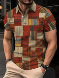 Camisa Polo.  Camisas estampadas a cuadros.