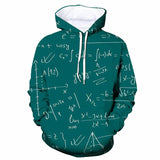 Hoodies Estampadas Ciencia Matematica Unisex